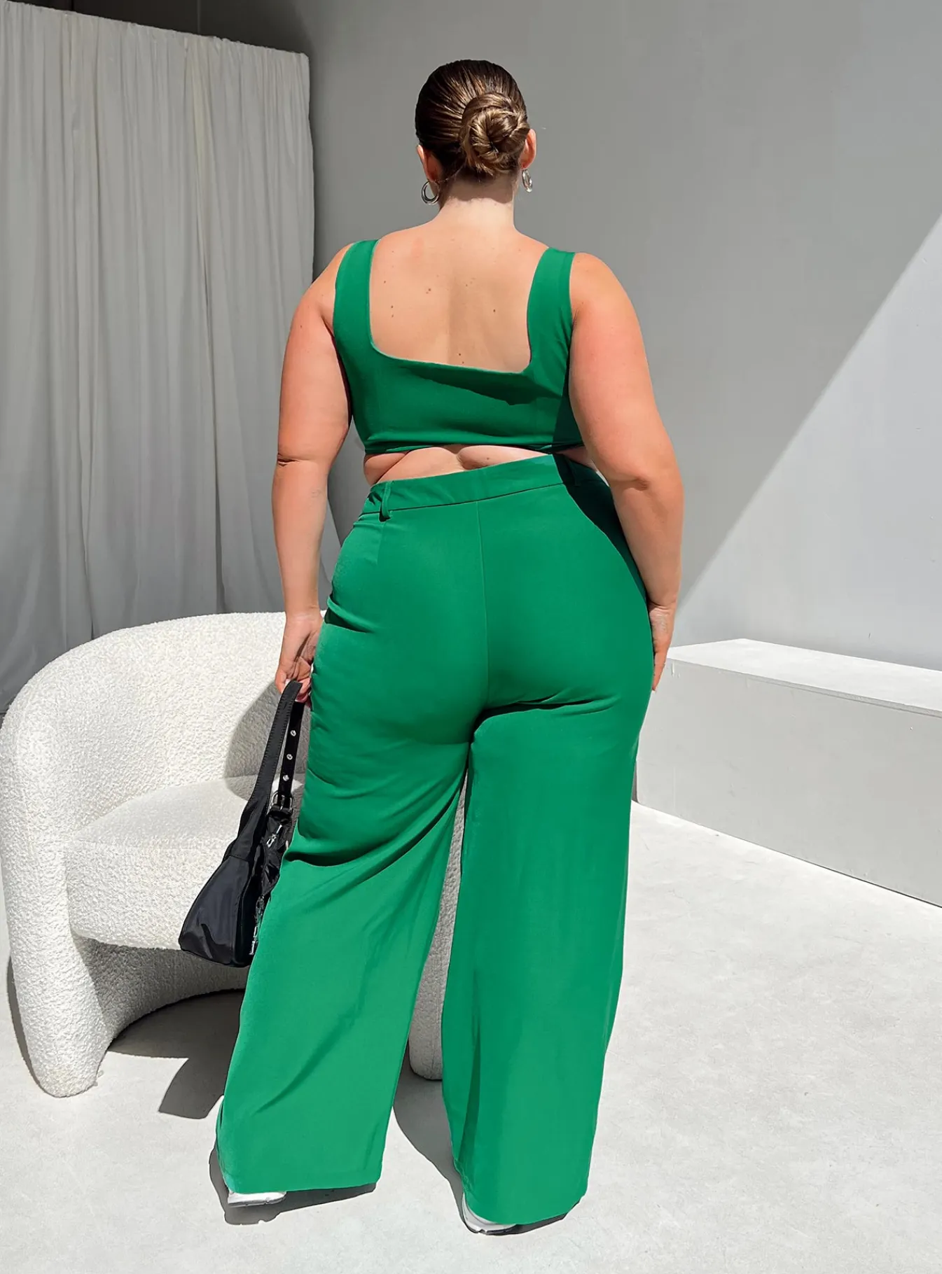 Princess Polly Huxley Setcurve Green Best