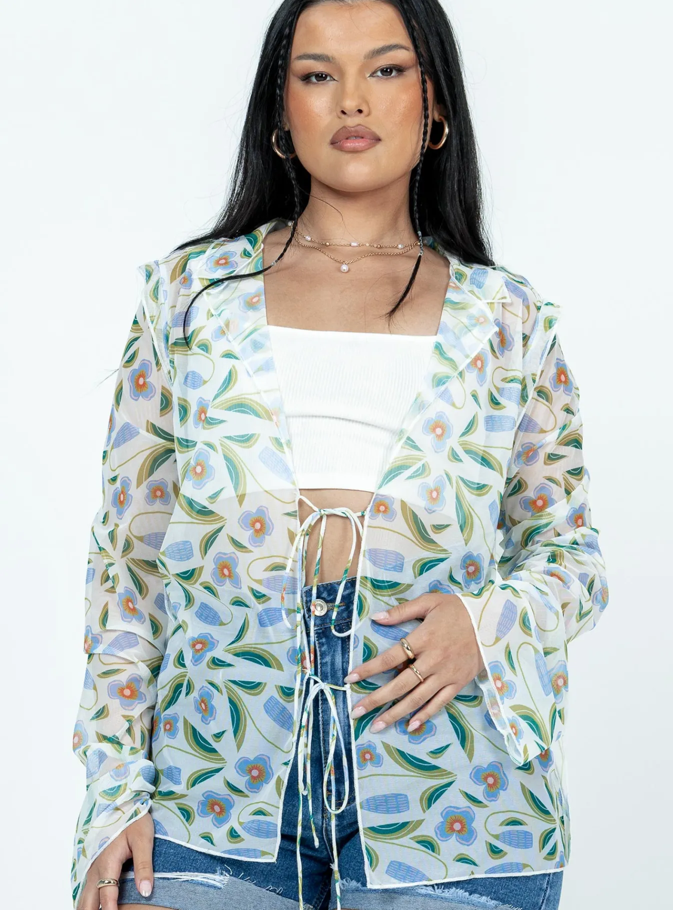 Princess Polly Hydrilla Top White Cheap