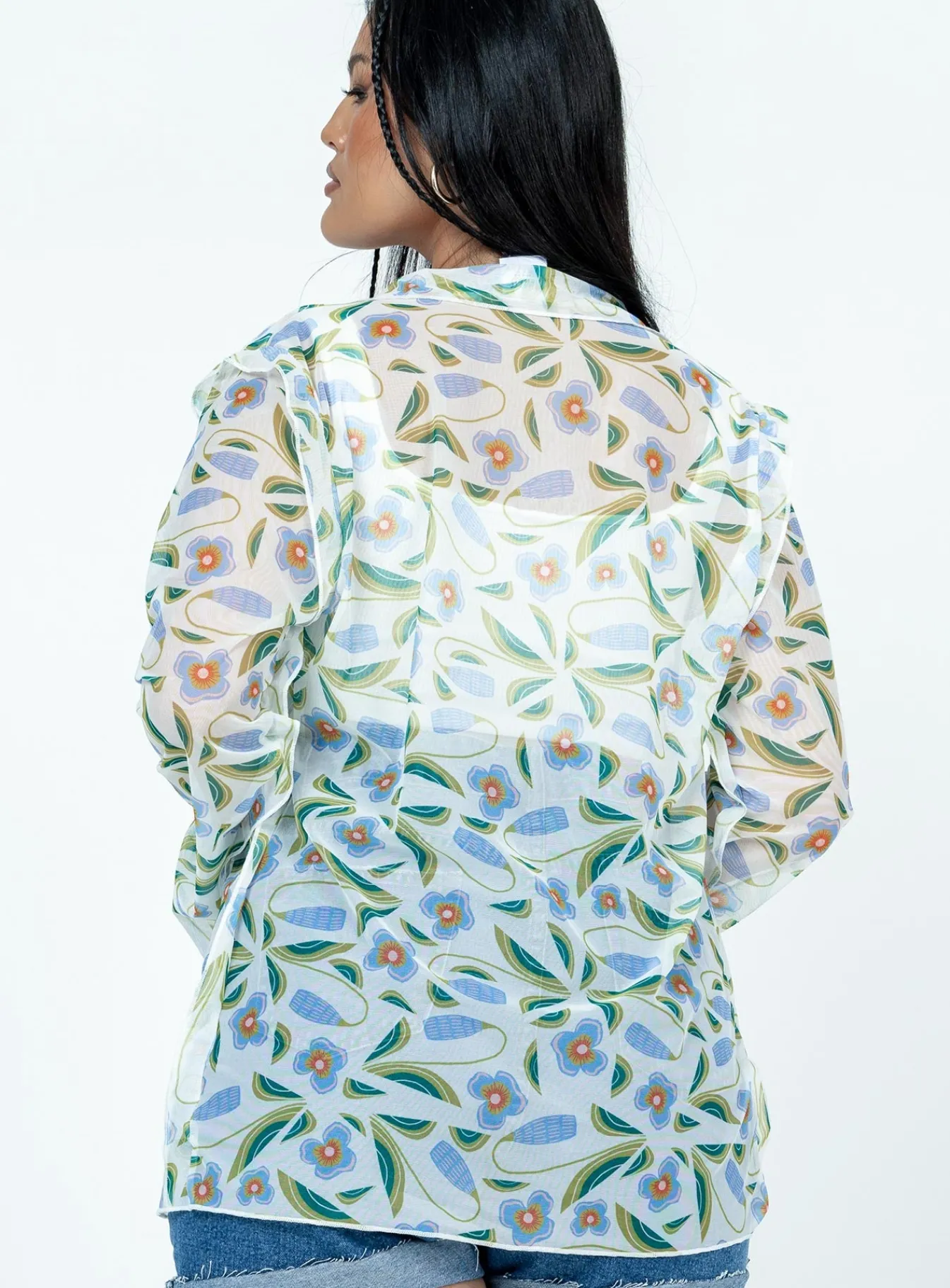 Princess Polly Hydrilla Top White Cheap