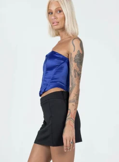 Princess Polly Ilina Mid Rise Mini Skirt Black Sale