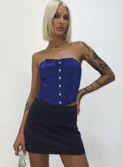 Princess Polly Ilina Mid Rise Mini Skirt Black Sale