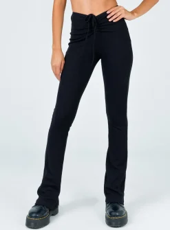 Princess Polly Imogen Pants Black Hot