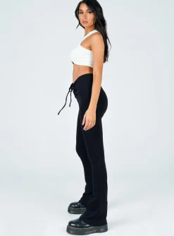 Princess Polly Imogen Pants Black Hot