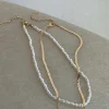 Princess Polly In The Zone Necklace Set/ White   Gold Cheap