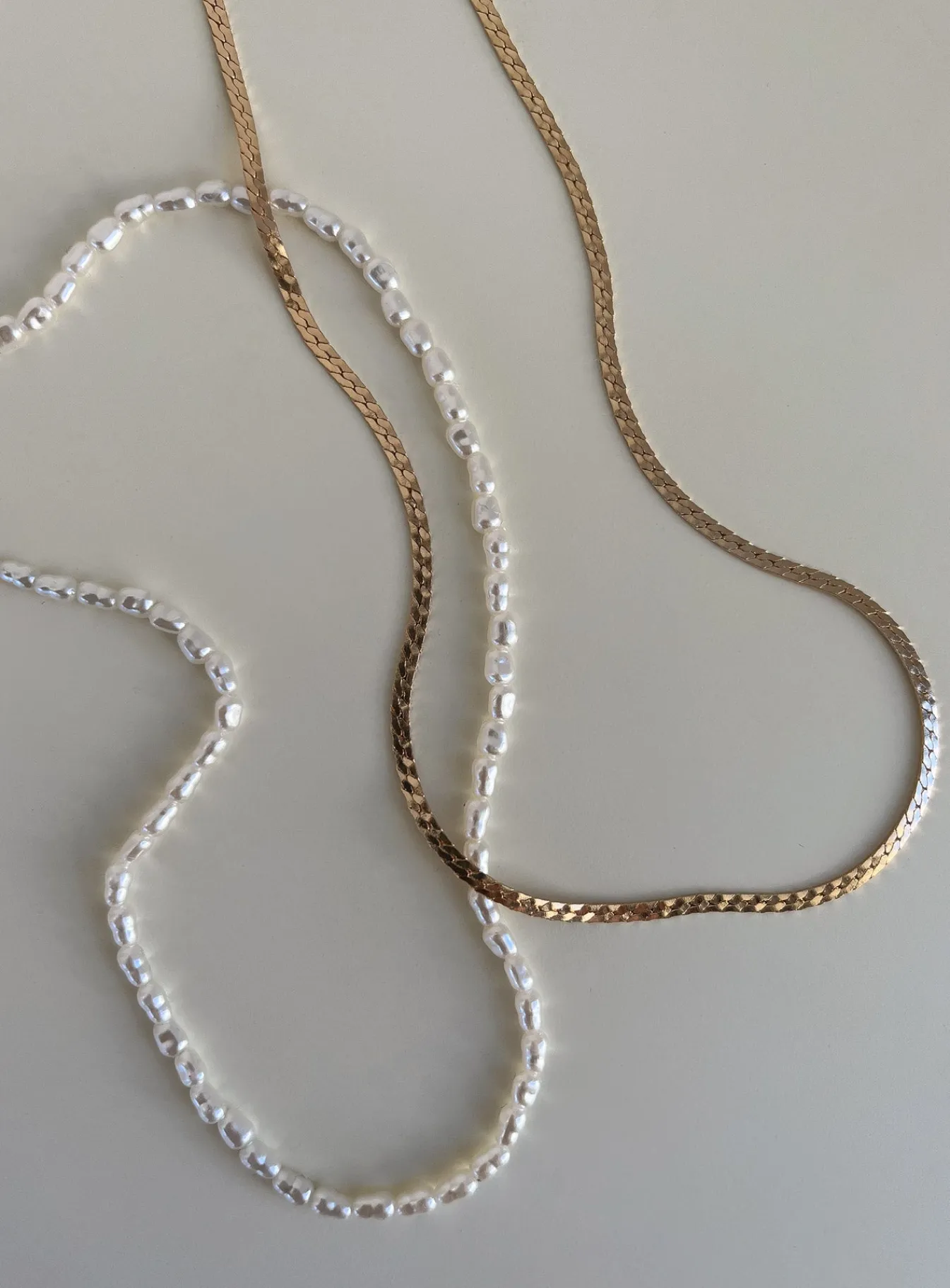 Princess Polly In The Zone Necklace Set/ White Gold Cheap