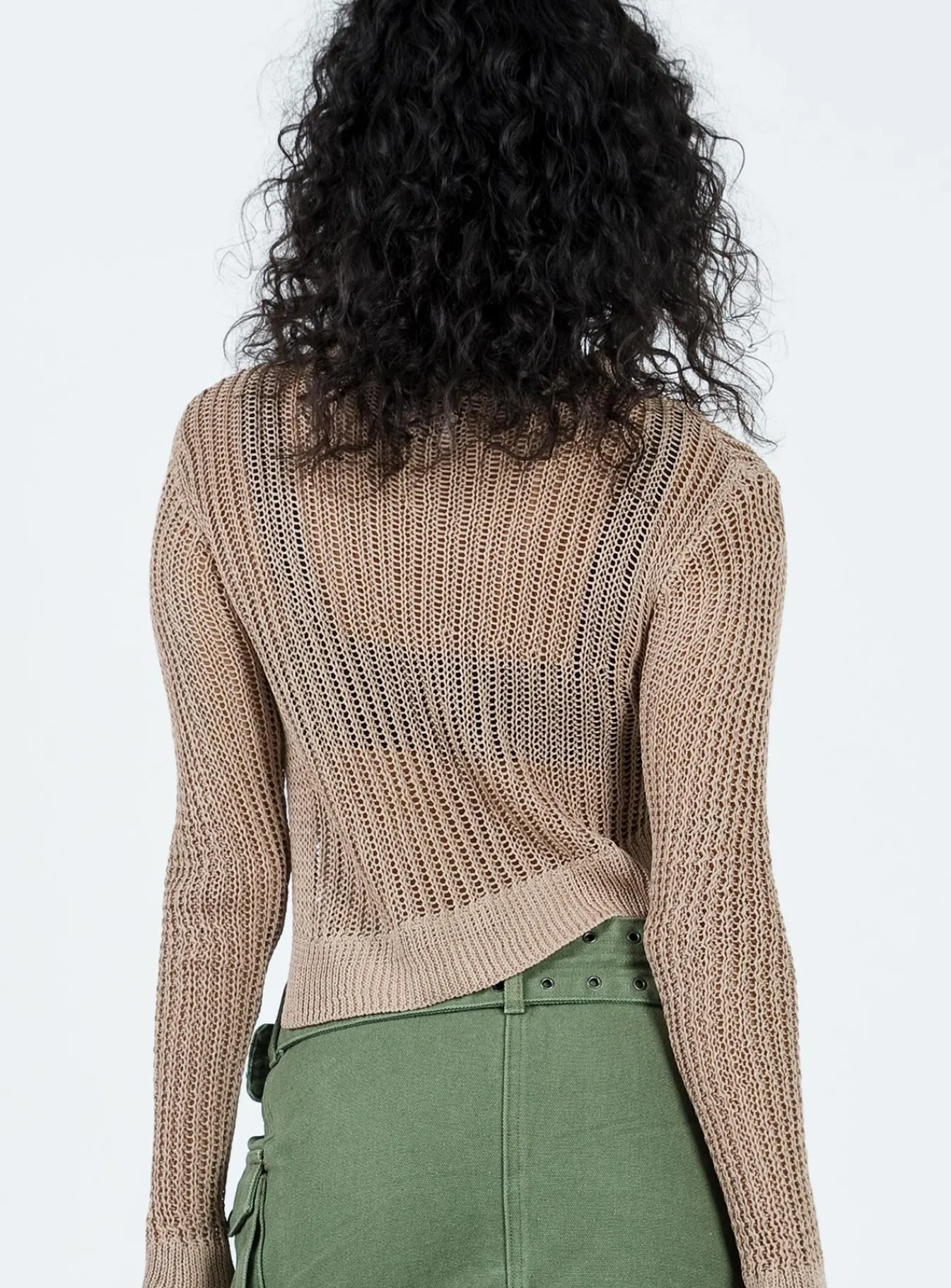 Princess Polly Indianna Sweater Beige Outlet