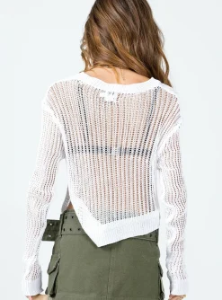 Princess Polly Indianna Sweater White Store