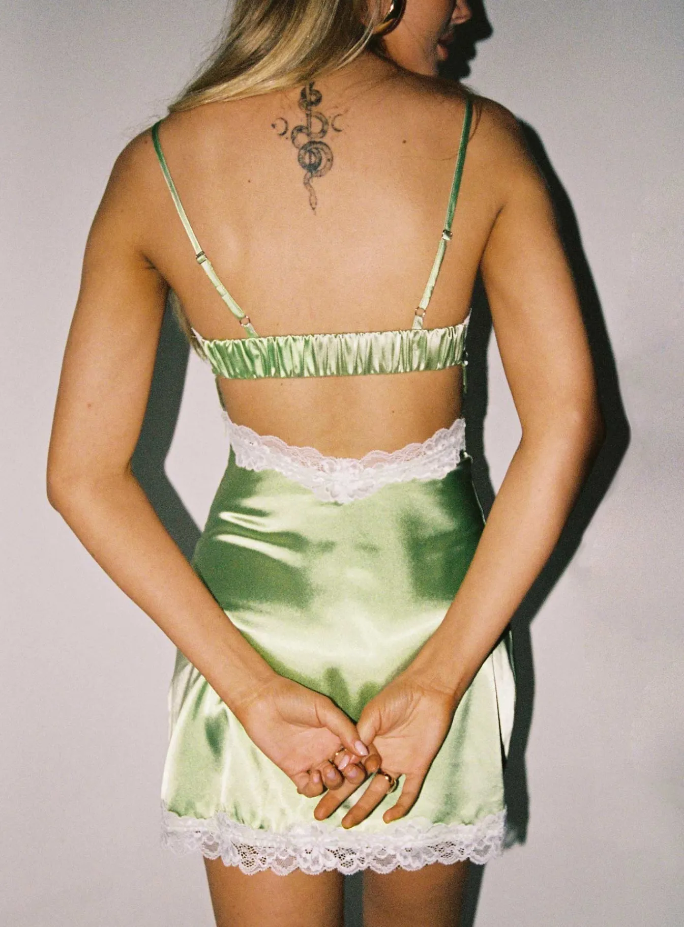 Princess Polly Indria Mini Dress Green Fashion