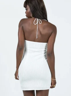 Princess Polly Inessa Mini Dress  White Discount