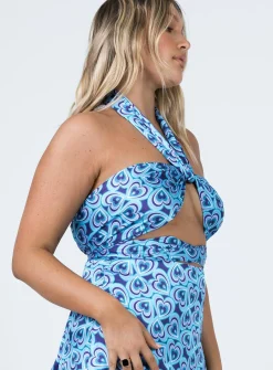 Princess Polly Infinite Love Top Blue Online