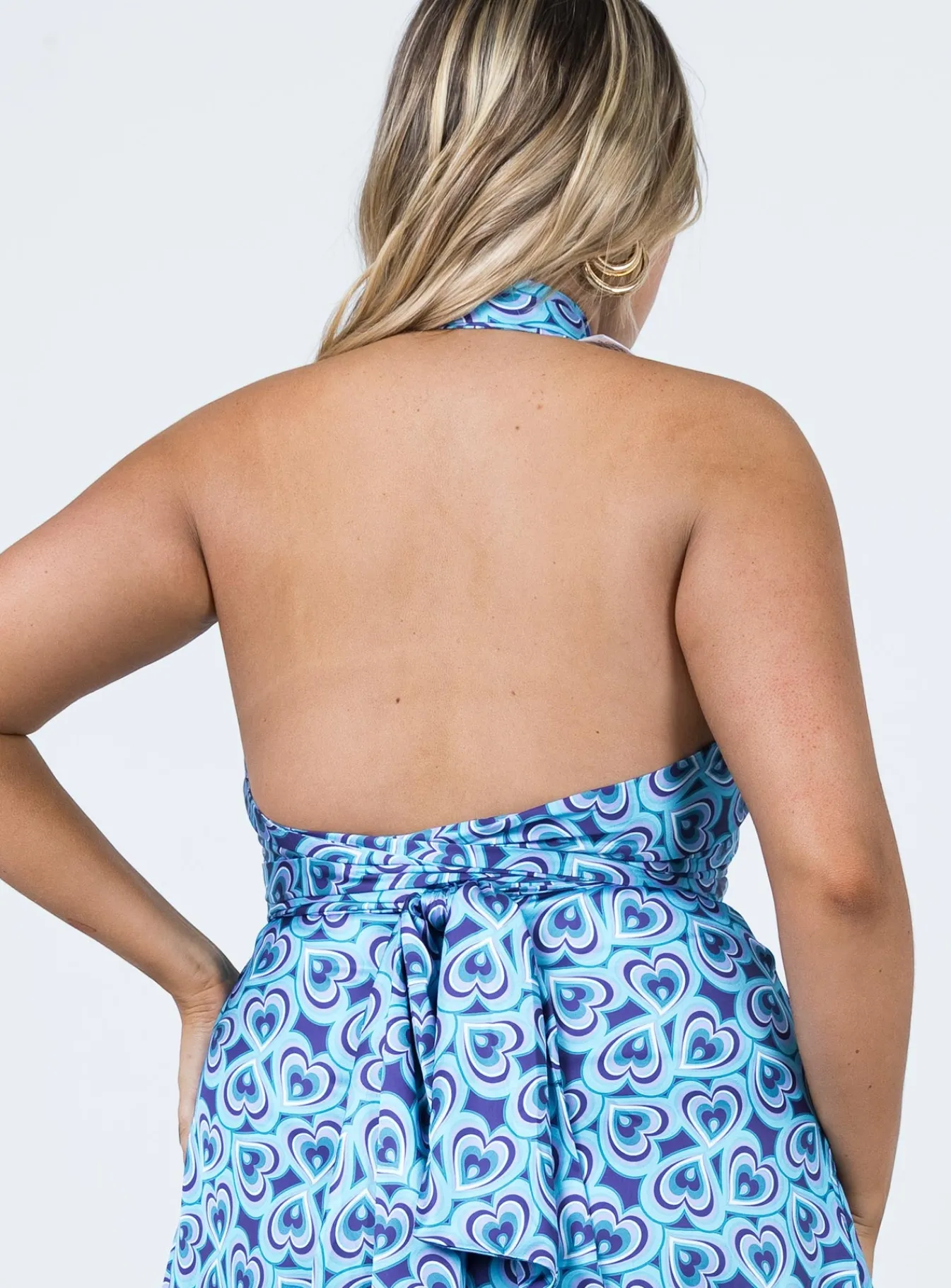 Princess Polly Infinite Love Top Blue Online