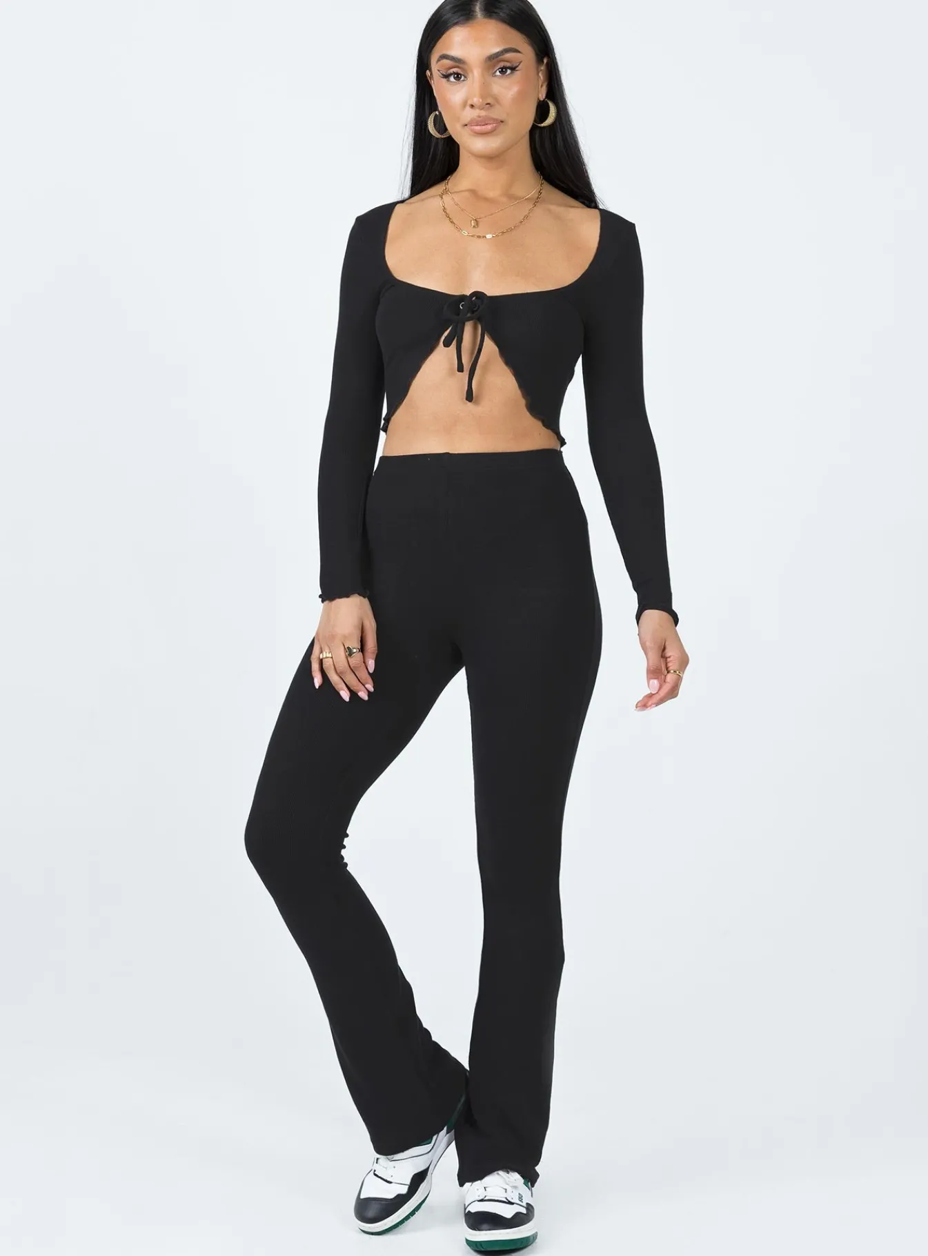 Princess Polly Iris Set Black Hot