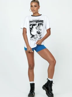 Princess Polly Ivy Bike Shorts Blue Store