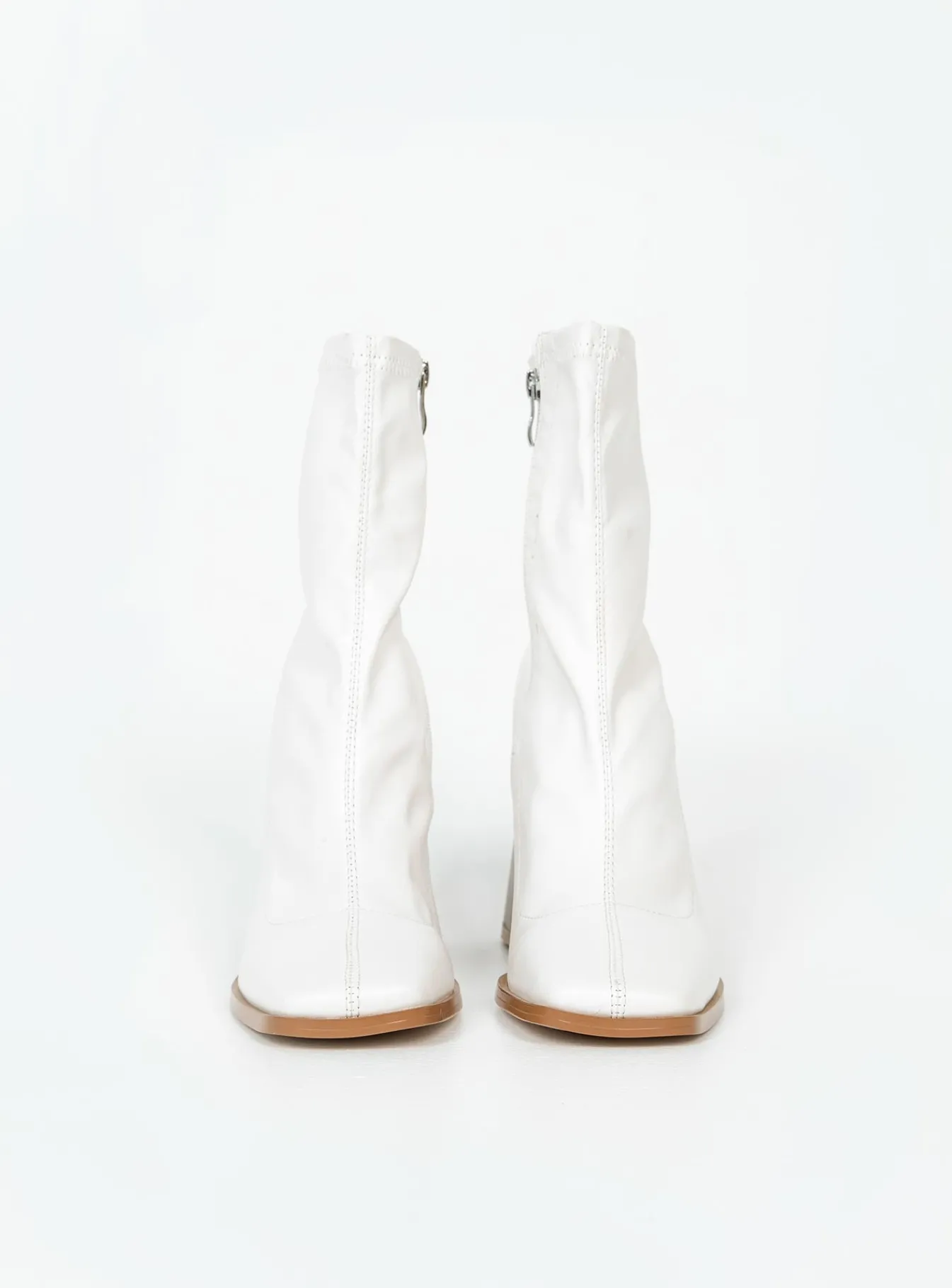 Princess Polly Izuka Ankle Boots White Best