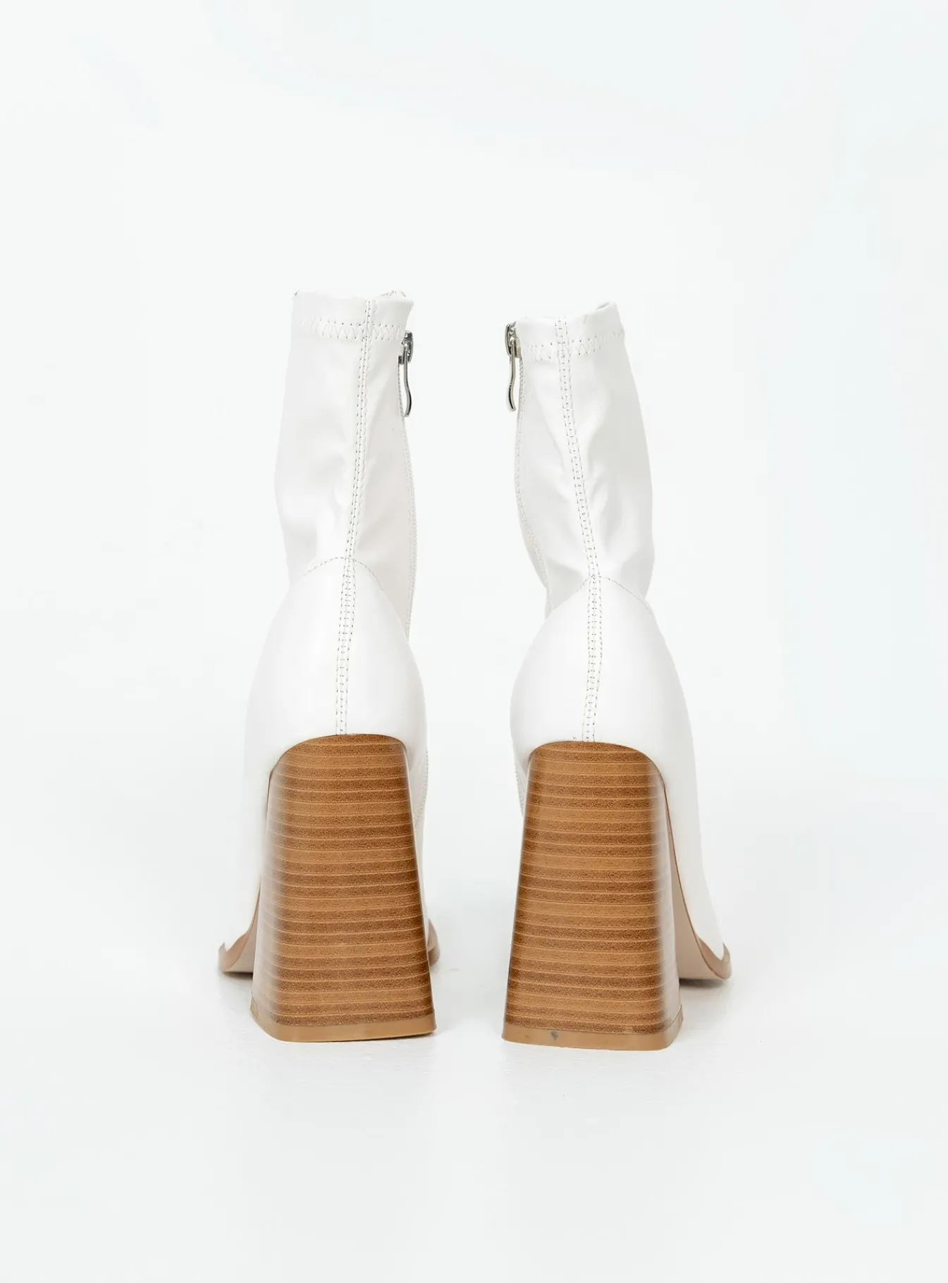 Princess Polly Izuka Ankle Boots White Best