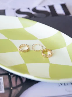 Princess Polly Izzy Ring Pack  Gold Discount