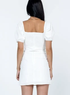 Princess Polly Jacqui Mini Dress White Shop
