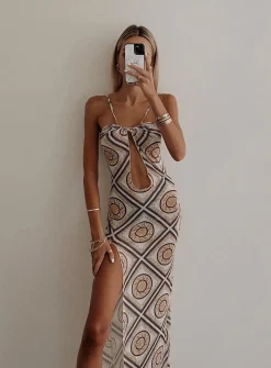 Princess Polly Jagger &Amp; Stone The Paris Maxi Dress  Multi Outlet