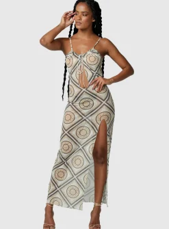 Princess Polly Jagger &Amp; Stone The Paris Maxi Dress  Multi Outlet