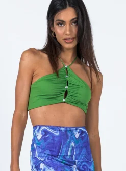Princess Polly Jalen Top  Green Online