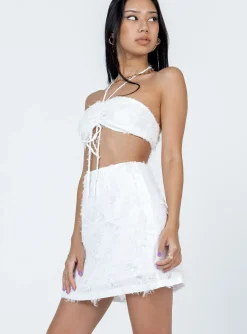 Princess Polly James Set White New