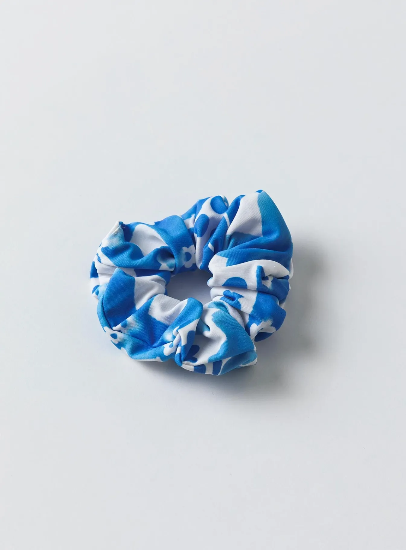 Princess Polly Janey Scrunchie/ White Blue Discount