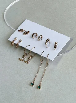 Princess Polly Jansson Earring Pack Gold Sale