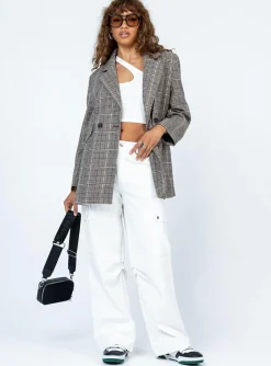 Princess Polly Jarlina Coat  Check Sale