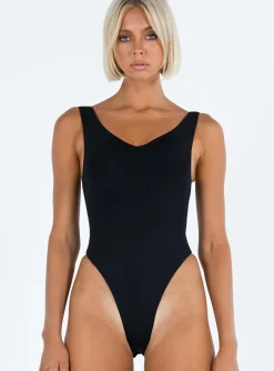 Princess Polly Jarocin Bodysuit Black Best