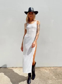 Princess Polly Jasmine Midi Dress White Sale