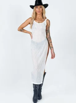 Princess Polly Jasmine Midi Dress White Sale