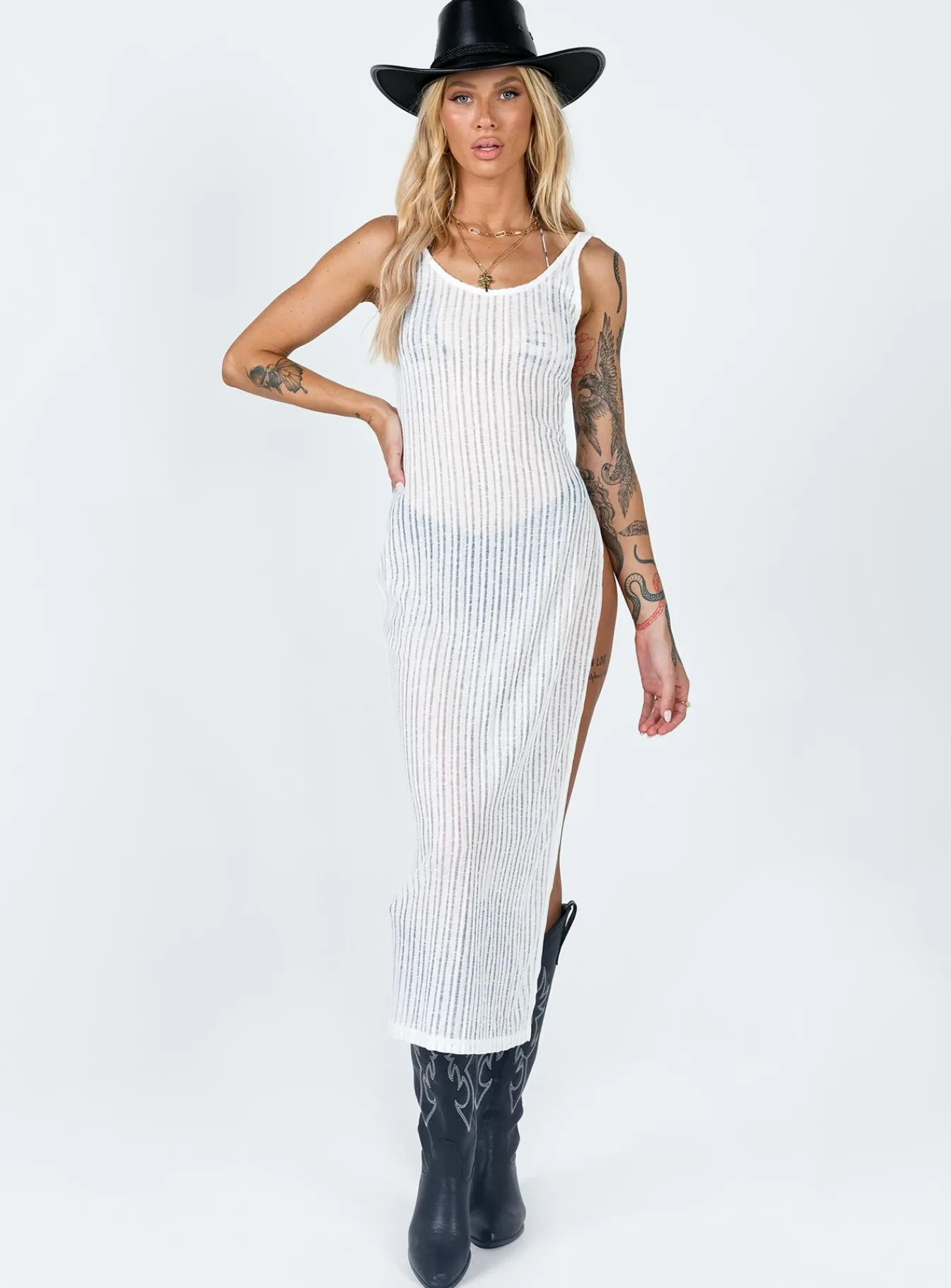 Princess Polly Jasmine Midi Dress White Sale
