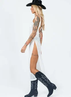 Princess Polly Jasmine Midi Dress White Sale