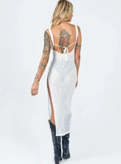 Princess Polly Jasmine Midi Dress White Sale