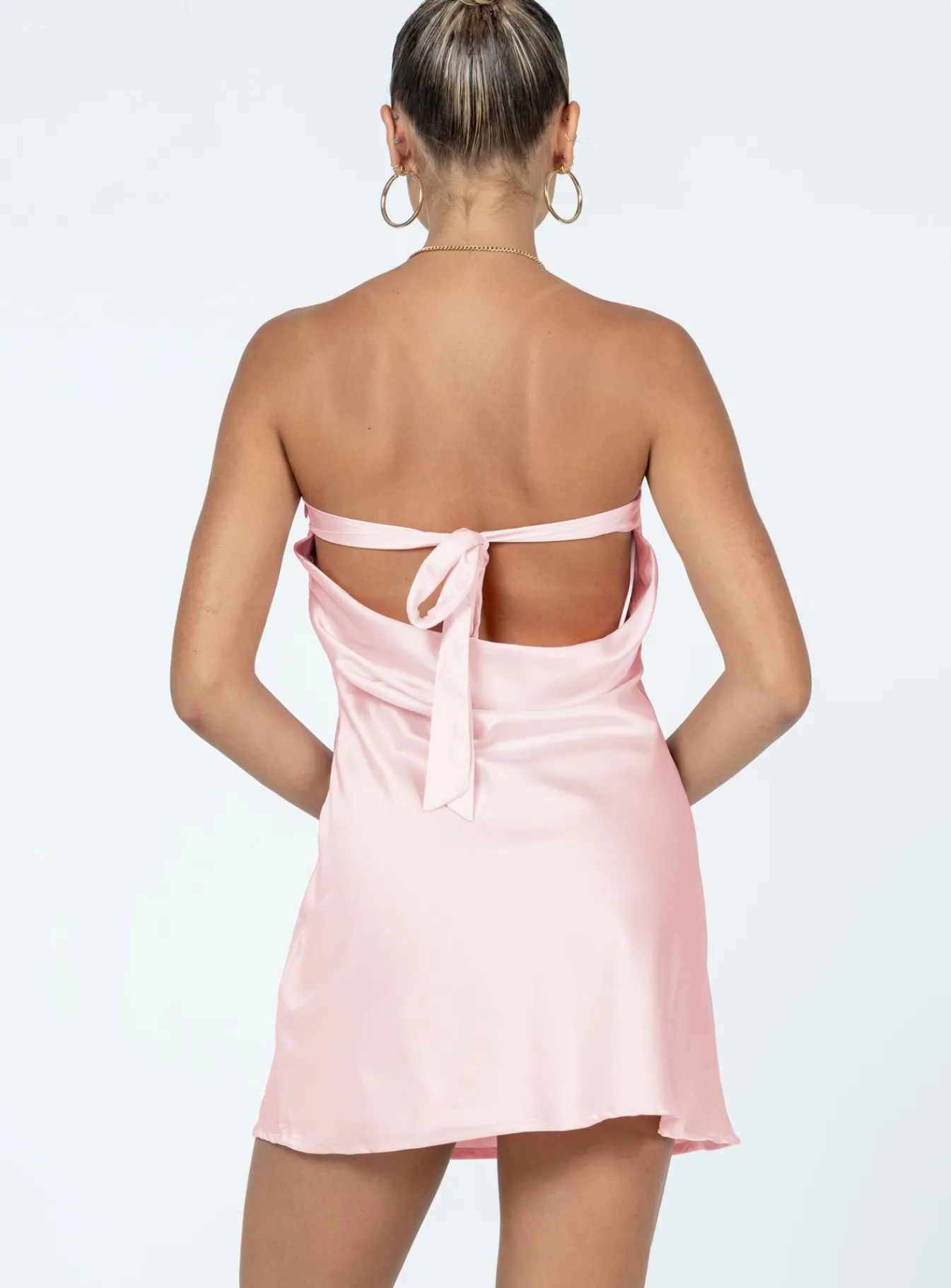 Princess Polly Jasmyn Mini Dress Pink Flash Sale