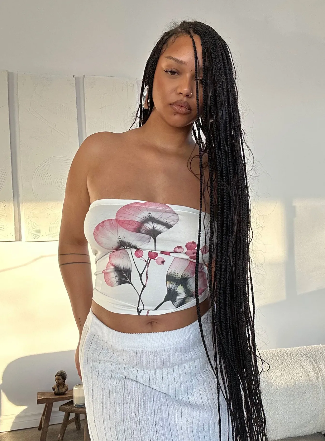 Princess Polly Jasmyne Tube Top White Sale
