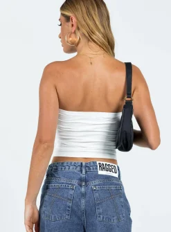 Princess Polly Jasmyne Tube Top White Sale