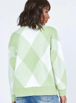 Princess Polly Jasper Sweater Green Store