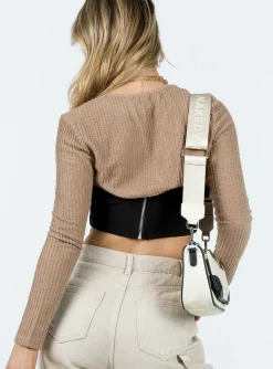 Princess Polly Jaynee Bolero Camel   Beige Shop