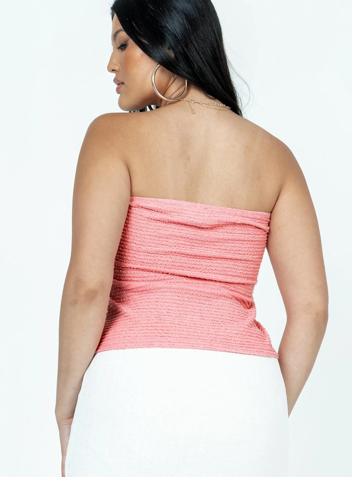 Princess Polly Jaynee Strapless Top Pink Store