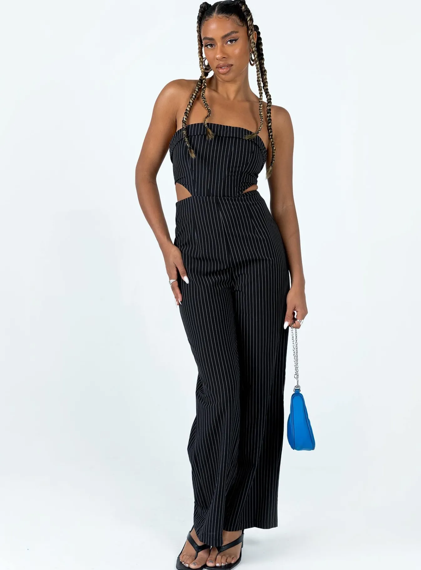 Princess Polly Jemma Jumpsuit Black Clearance