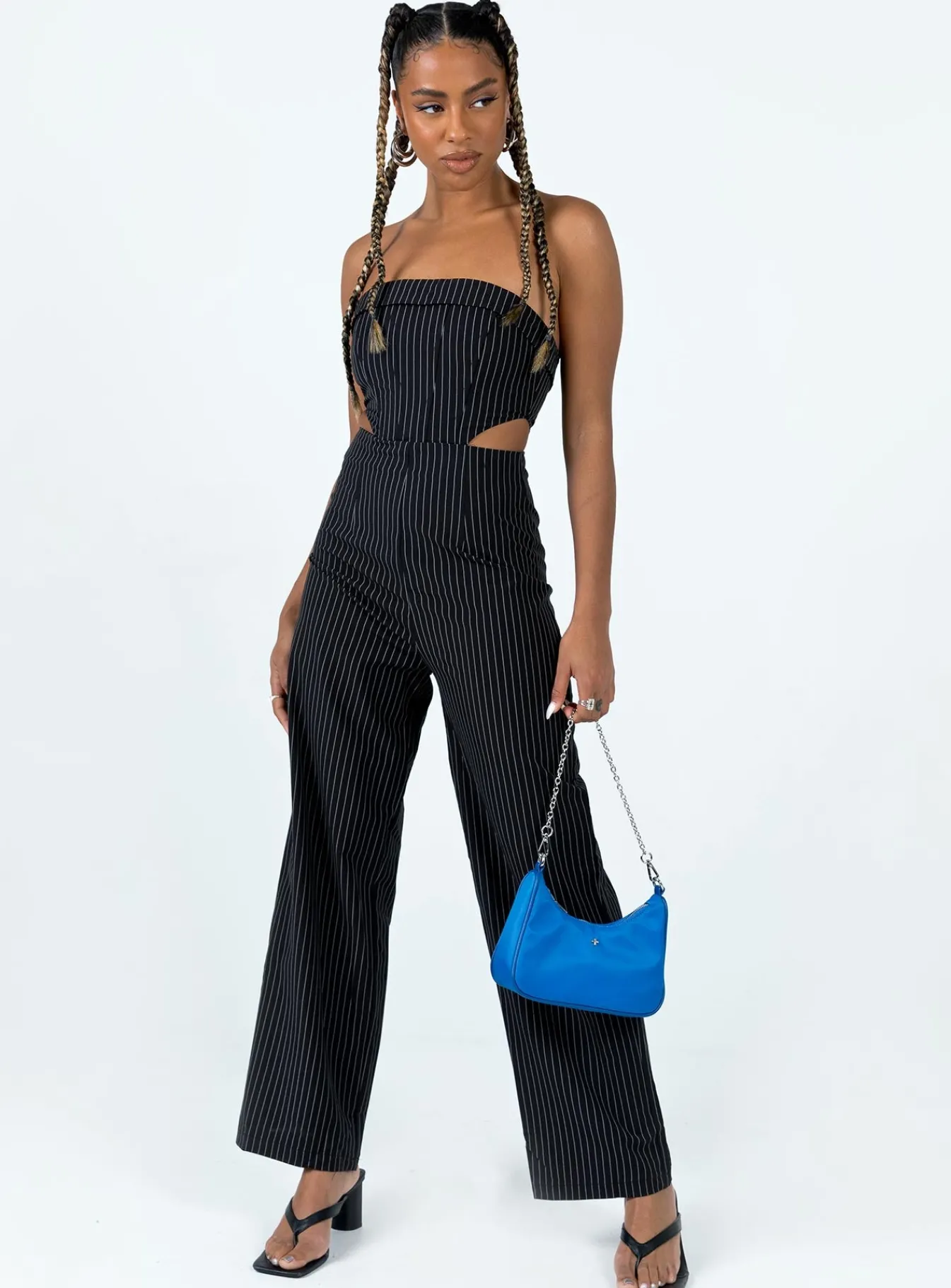Princess Polly Jemma Jumpsuit Black Clearance