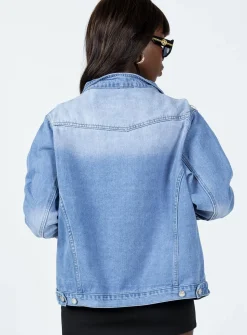 Princess Polly Jeniferjacket Denim Flash Sale