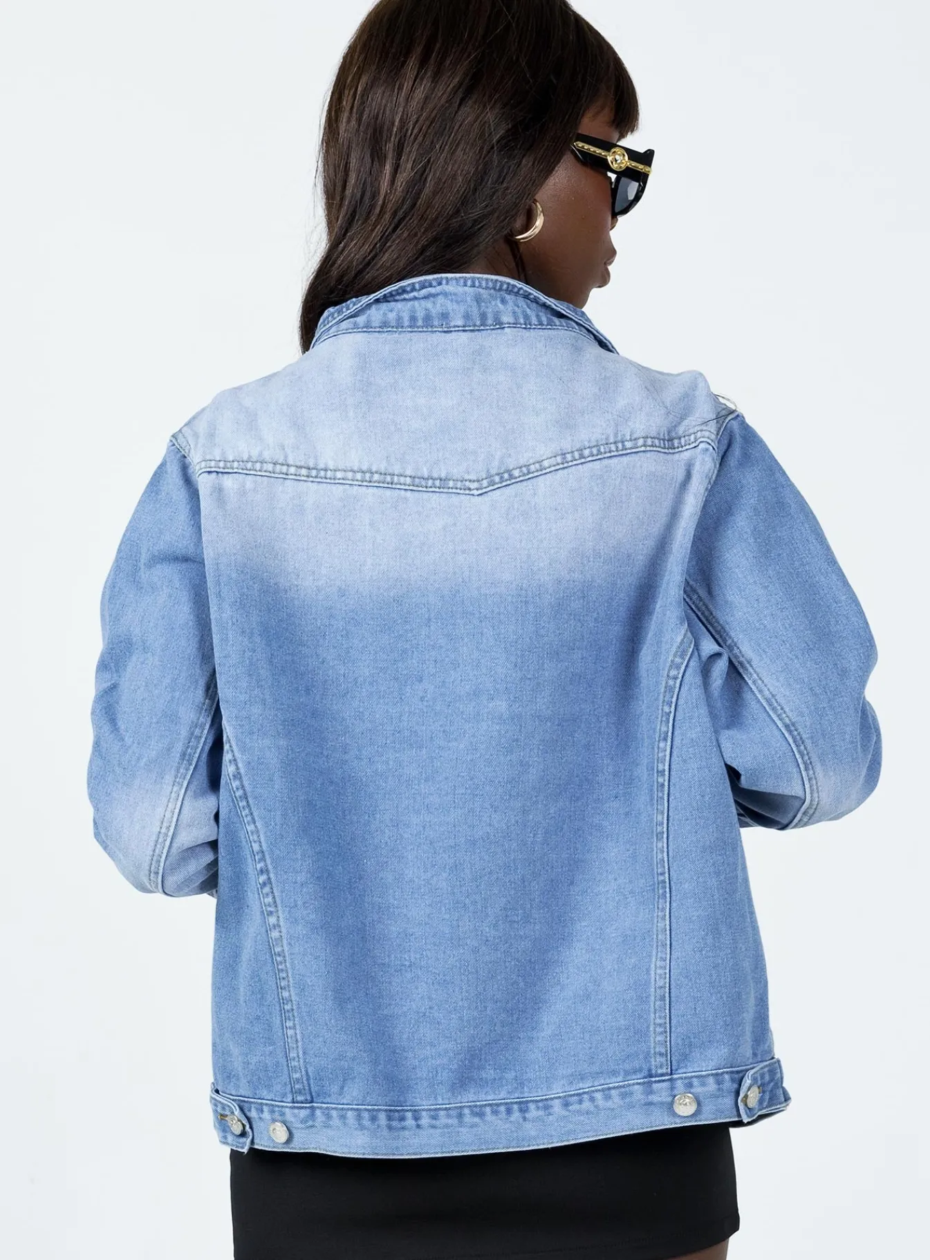 Princess Polly Jeniferjacket Denim Flash Sale