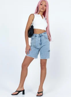 Princess Polly Jennicashorts Denim Clearance