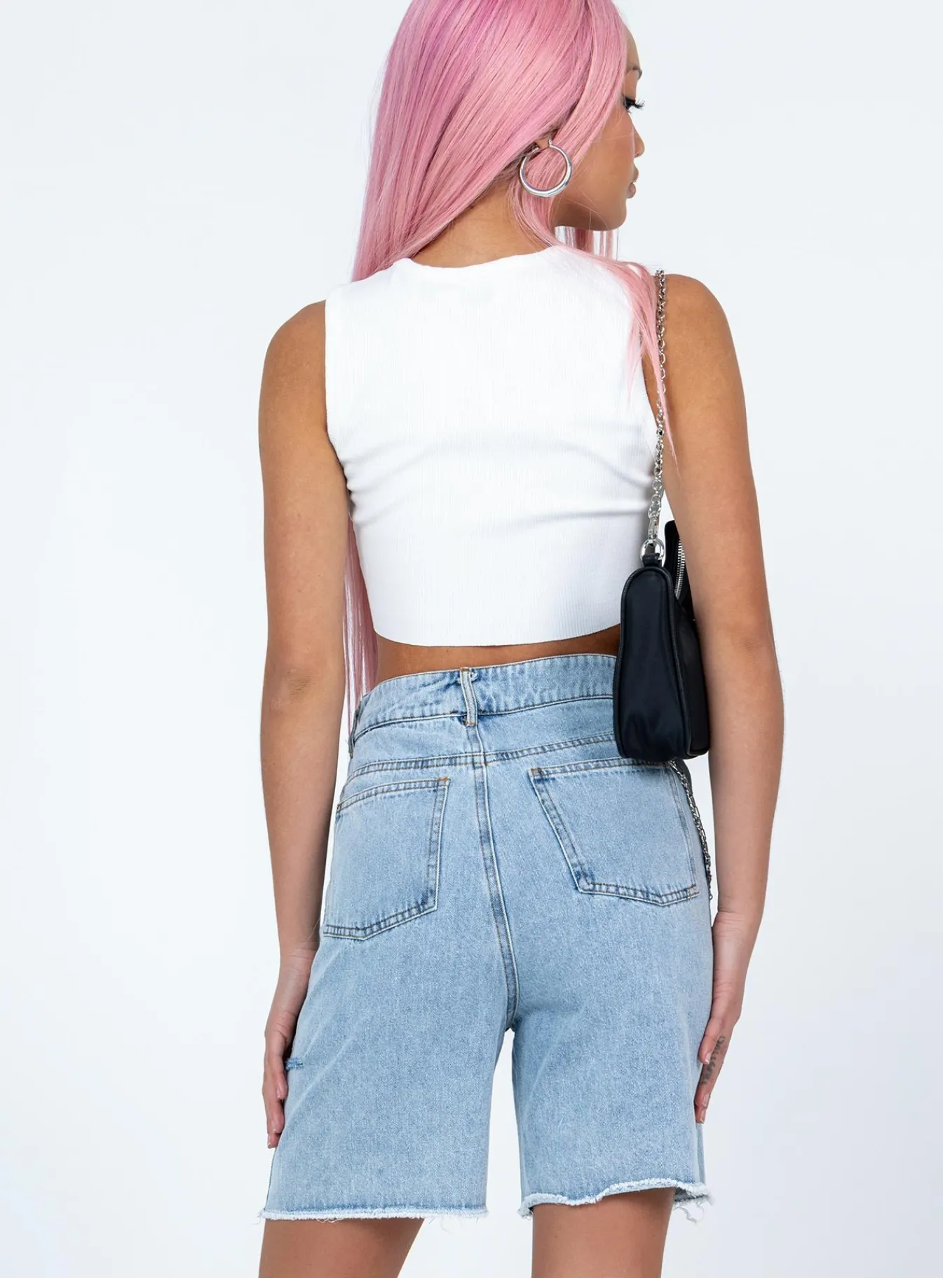 Princess Polly Jennicashorts Denim Clearance