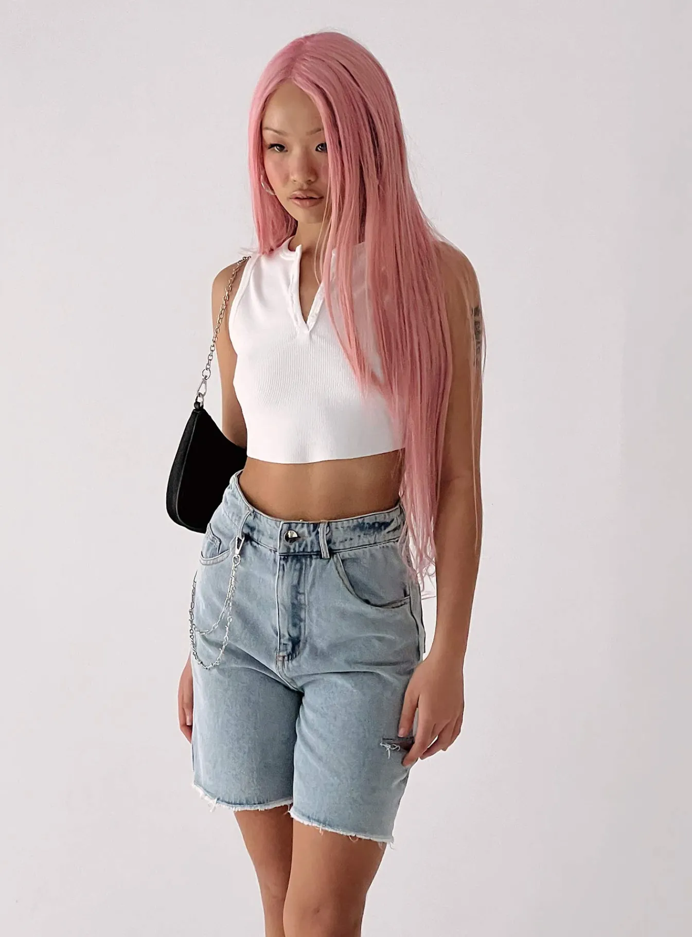 Princess Polly Jennicashorts Denim Clearance