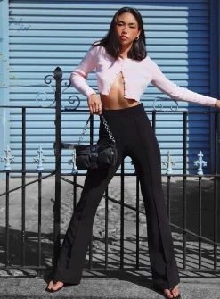 Princess Polly Jensen Pants  Black Cheap