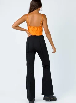 Princess Polly Jensen Pants Black Cheap