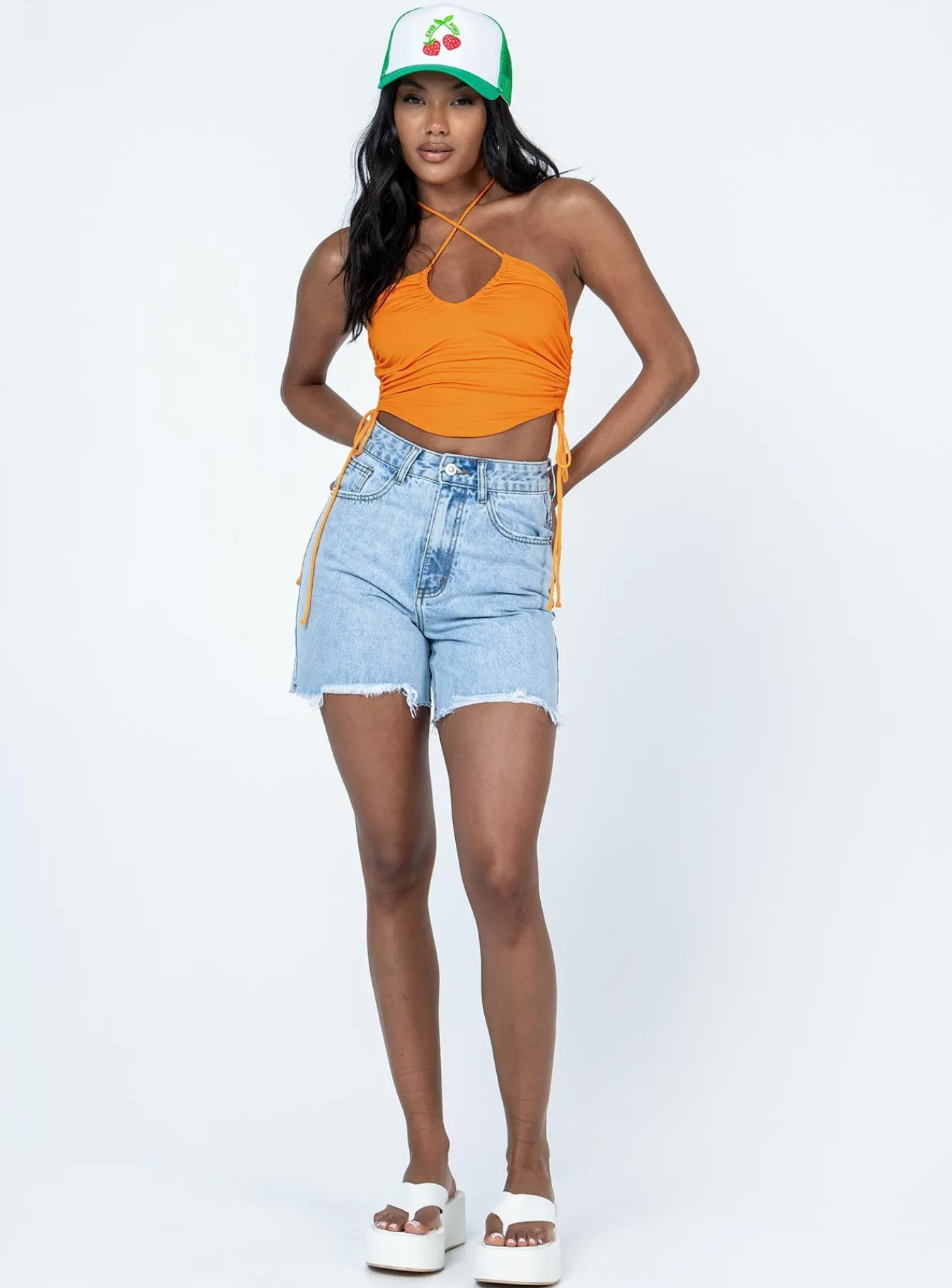 Princess Polly Jenson Top Orange Fashion